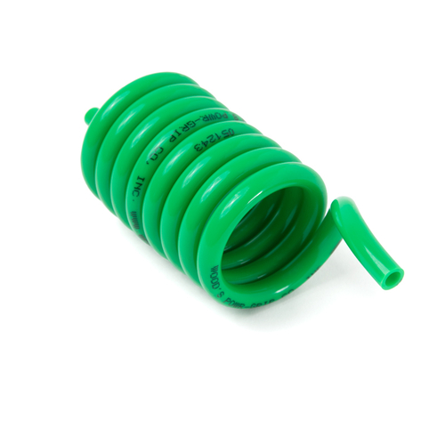 Wood's Vacuum Hose 1/4" Id Coiled 48" Long Green