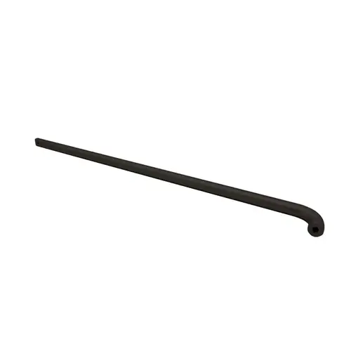1" Diameter Single Sided Push Bar for 36" Doors - Bronze Anodized