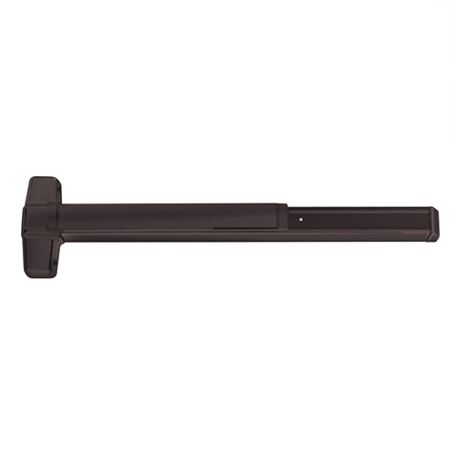 Von Duprin Concealed Vertical Rod Smooth Case - Dark Bronze