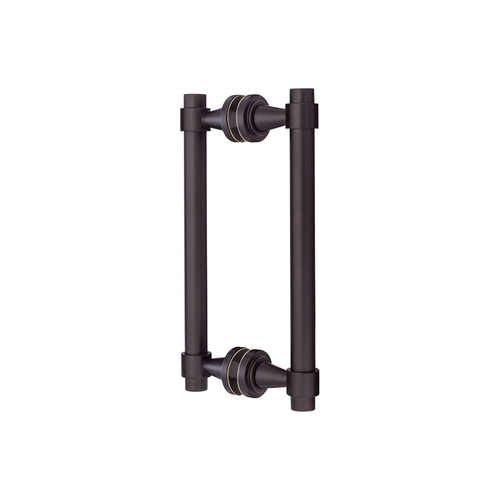 Opulent Series 6" Back-to-Back Pull - Oil Rubbed Bronze