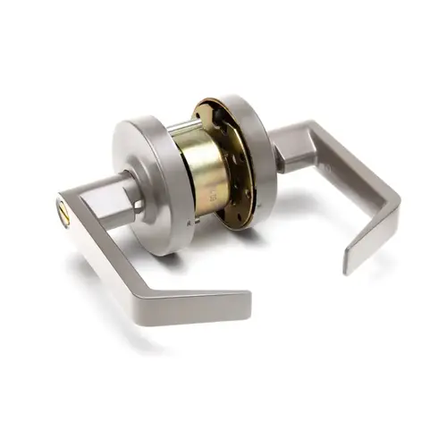 Privacy Heavy-Duty Lever Lockset - Brushed Nickel