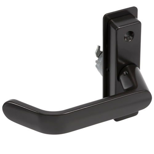 Adams Rite Straight lever Type Handle used with 4513 Deadlatch Right Hand - Bronze Anodized