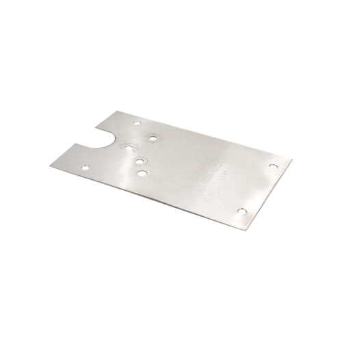 Rixson 27S Floor Closer Cover Plate Left Hand - Brushed Stainless