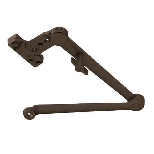 LCN Hold Open Arm for Surface Mounted Closer - Dark Bronze Anodized