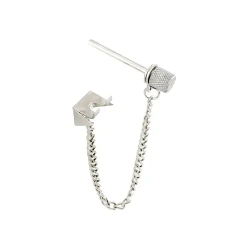 1-5/16" - Chrome Finish Sliding Window Lock Pin