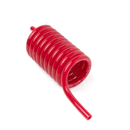 Wood's Vacuum Hose 1/4" Id Coiled 48" Long Red