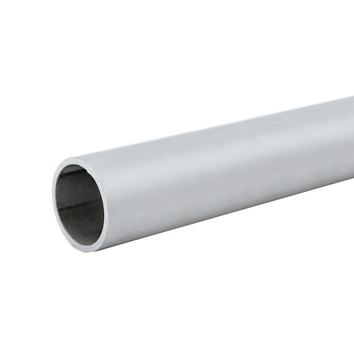 1-1/2" Diameter Aluminum Handrail Tubing - 236" Long - Satin Anodized