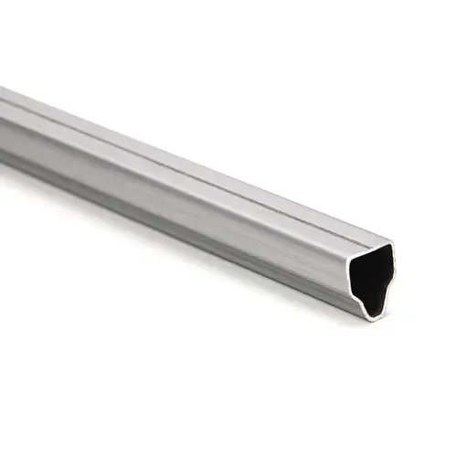 1/4" Single Seal Aluminum Ig Spacer Bar - Clear Anodized  12" Length