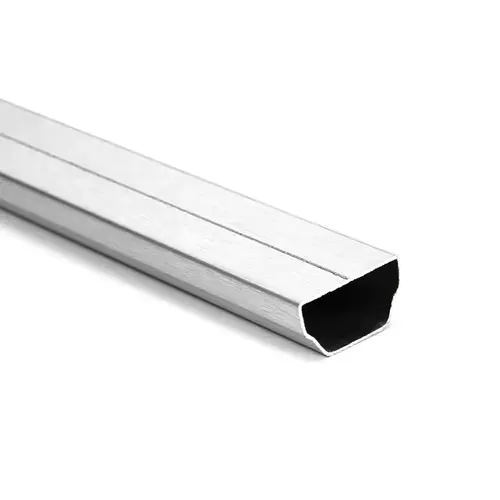 1/2" Single Seal Aluminum IG Spacer Bar - Clear Anodized  23" Length