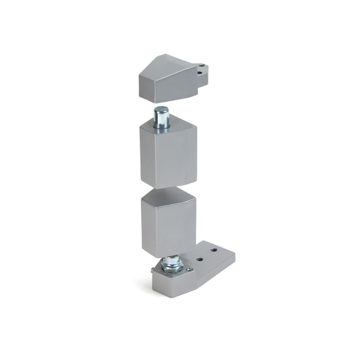 Offset Right Pivot Set Flush with Frame Face - Aluminum