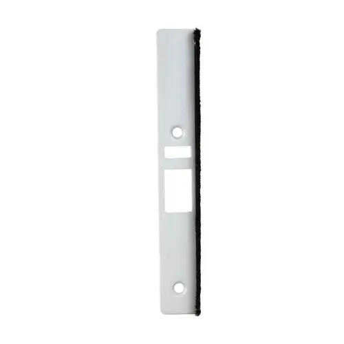 Radius Weather-Stripped Faceplate for FL2140 Series Deadlatch Locks - Aluminum