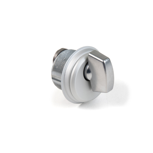 Mortised Thumbturn Cylinder with Cylinder Ring - Aluminum