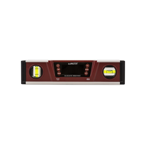 AccuMASTER PRO Digital Level and Protractor 10" with Magnetic Base LED Display