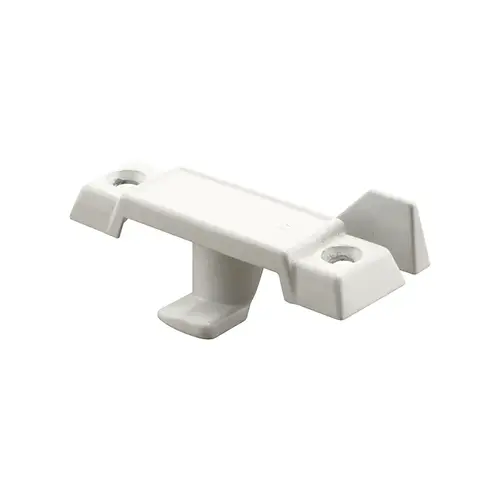 Sash Lock - Deep Offset Latch - 9/32" Projection - Fits Single And Double Hung Metal Windows - Diecast - White-Painted - (Single Pack)