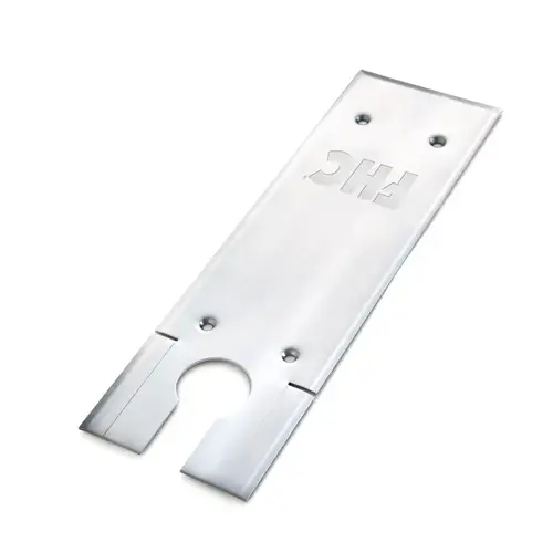 85 Series Cover Plate For Floor Mount Door Closer - Polished Stainless