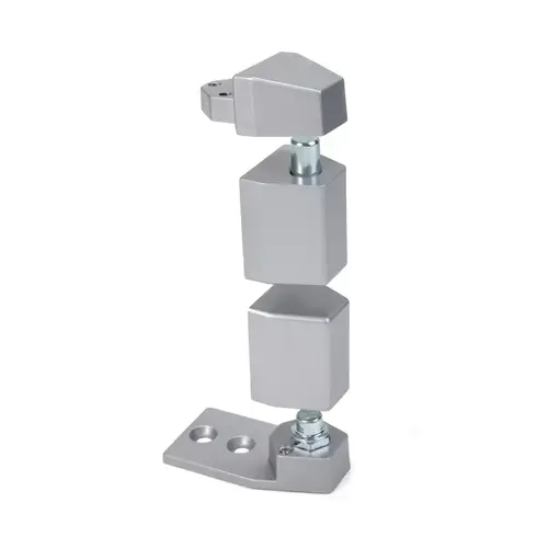 Offset Reversible Pivot Set Flush with Frame Face - Aluminum