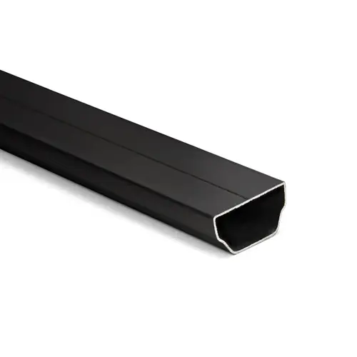 3/8" Single Seal Aluminum IG Spacer Bar - Black  60" Length