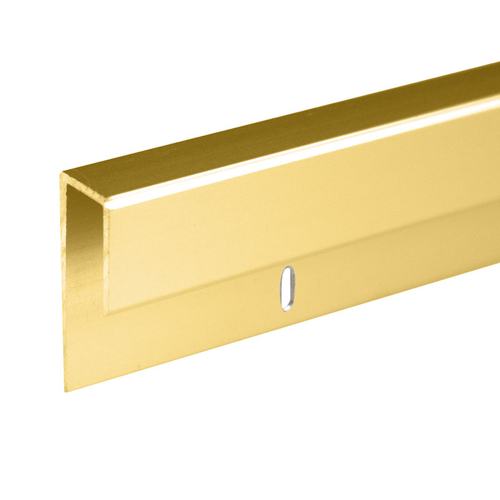 Deep Nose J-Bar- Brite Gold Anodized  36" Length - pack of 25