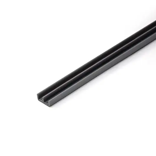 Bottom Track for 1/8" Sliding PanelsGray Plastic - Gray  60" Length - pack of 5