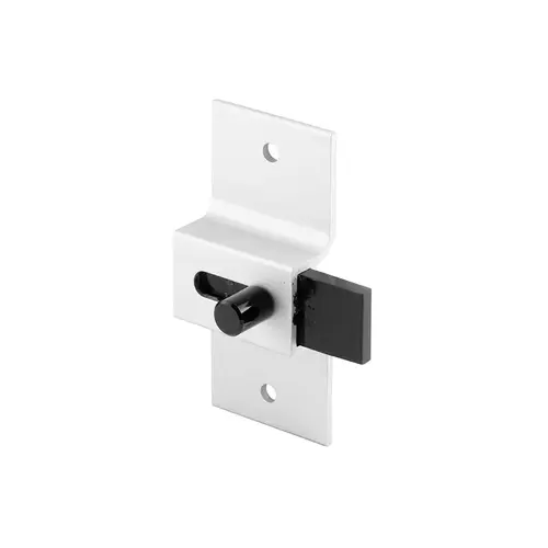 Surface Mounted Slide Latch - Clear Anodized