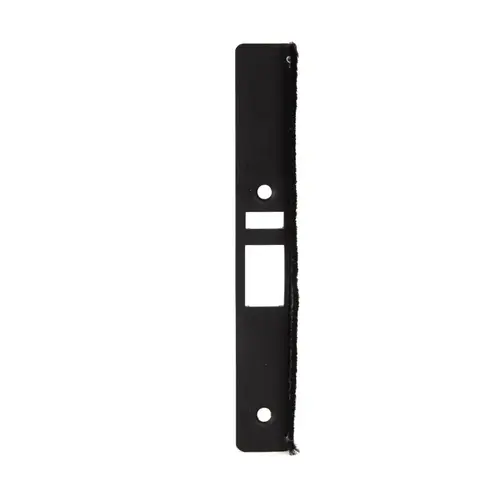 Radius Weather-Stripped Faceplate for FL2140 Series Deadlatch Locks - Dark Bronze