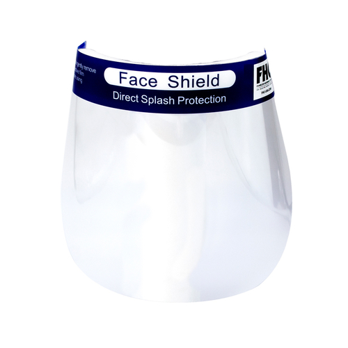 FHC FHC10FS Face Protection Shields Reusable (10 Shields Per Pack)