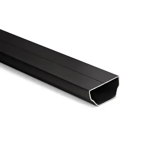 9/16" Single Seal Aluminum Ig Spacer Bar - Black  84" Length