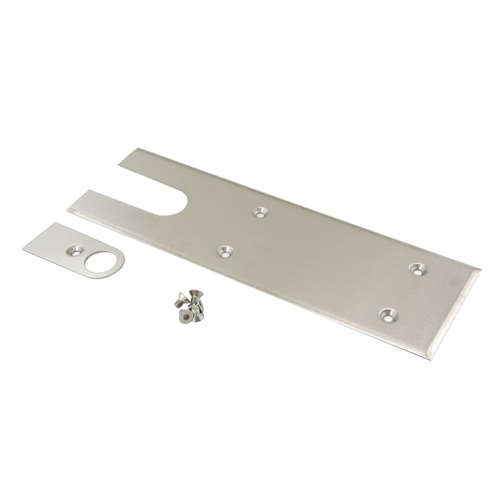 F900 Series Cover Plate and Insert - Brushed Stainless