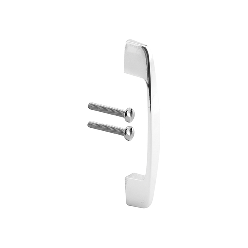 Door Pull - 2-3/4" Hole Centers - Zamak Construction - Chrome Finish (Single Pack)