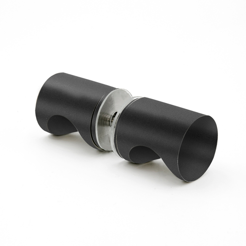 Back-To-Back Finger Grip Knob - Matte Black