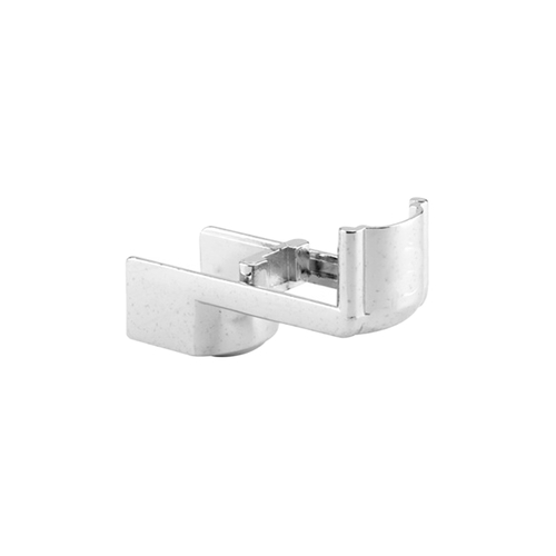 Bottom Door Insert Zinc Alloy For 1" Doors With Round Edges For Restroom Partitions