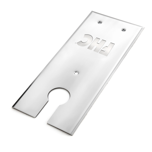 83 Series Cover Plate For Floor Mount Door Closer - Polished Stainless