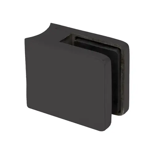 F-Series Square Clamp with Radius Base - Matte Black