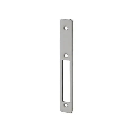 Cover Plate For Dead Bolt - Radiused - Clear Anodized