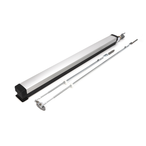 Adams Rite Narrow Stile Concealed Vertical Rod 36" - Motorized Latch Retraction - Satin Anodized