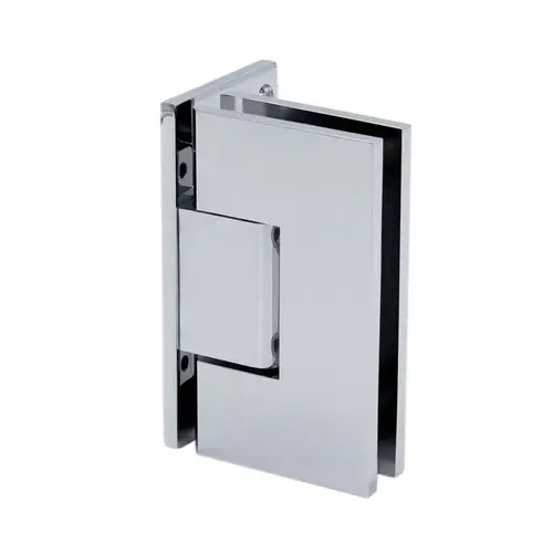 FHC GLEN05CH Glendale Square 5 Degree Positive Close Wall Mount Offset Back Plate - Polished Chrome