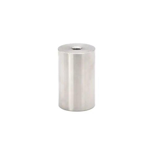 2" Diameter x 1-1/2" Tall Standoff Base - Brushed Stainless