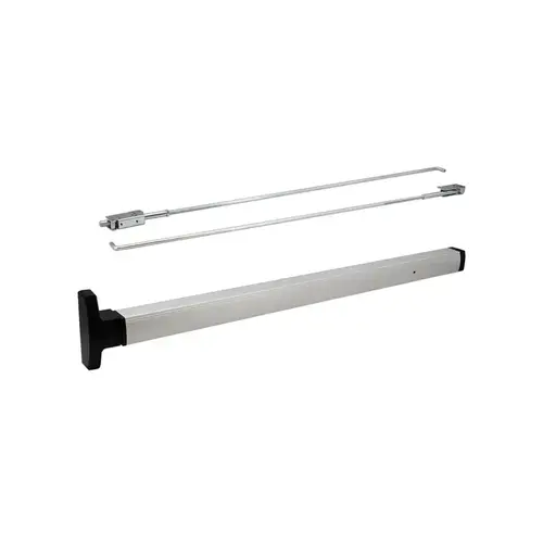 Exit Device Concealed Vertical Rod Panic for 42" Doors - Clear Anodized