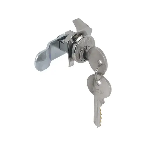 5-Pin Tumbler Diecast Nickel-Plated Mailbox Lock - American Device (Single Pack)