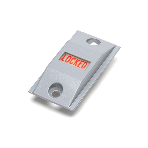 Lock Indicator Set Slide Down LOCKED - Aluminum