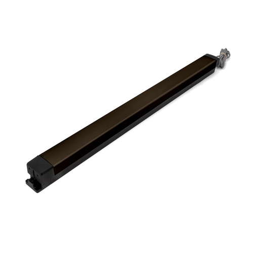 Adams Rite Narrow Stile Rim Exit Device 36" - Motorized Latch Retraction - Bronze Anodized