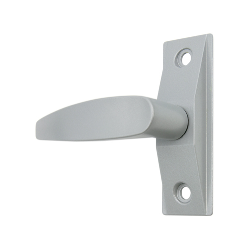 Lever Handle W/Cam Plug Left - Clear Anodized