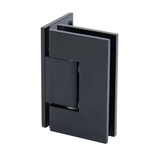 Glendale Square 5 Degree Positive Close Wall Mount Offset Back Plate - Matte Black