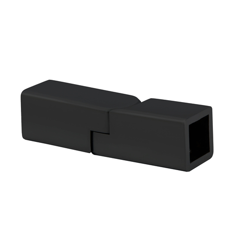 Square Support Bar Adjustable Bar-to-Bar Bracket - Matte Black