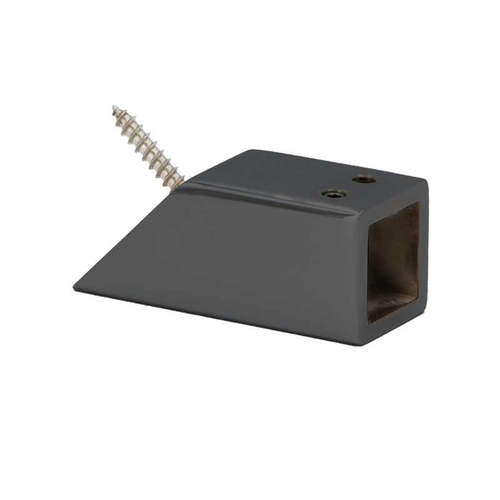 Square Support Bar 45 Degree Wall Mount Bracket - Matte Black