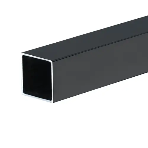 3/4" x 59" Square Support Bar - Matte Black