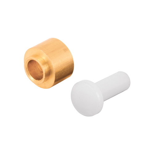 11/32" Flat Brass Sliding Window Roller