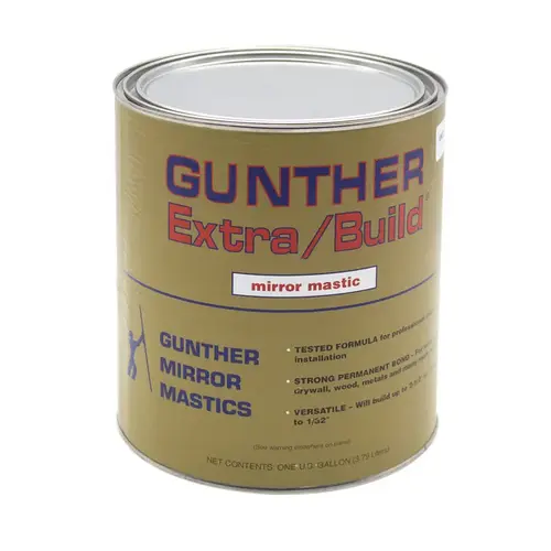 Gunther Extra Build Mastic - 1 Gallon - Black