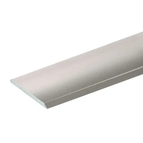 5/8" Flat Mirror Edge Molding - Brushed Nickel  84" Length