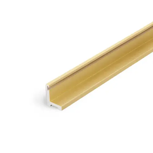 Frameless Shower Slider Threshold 95" - Satin Brass